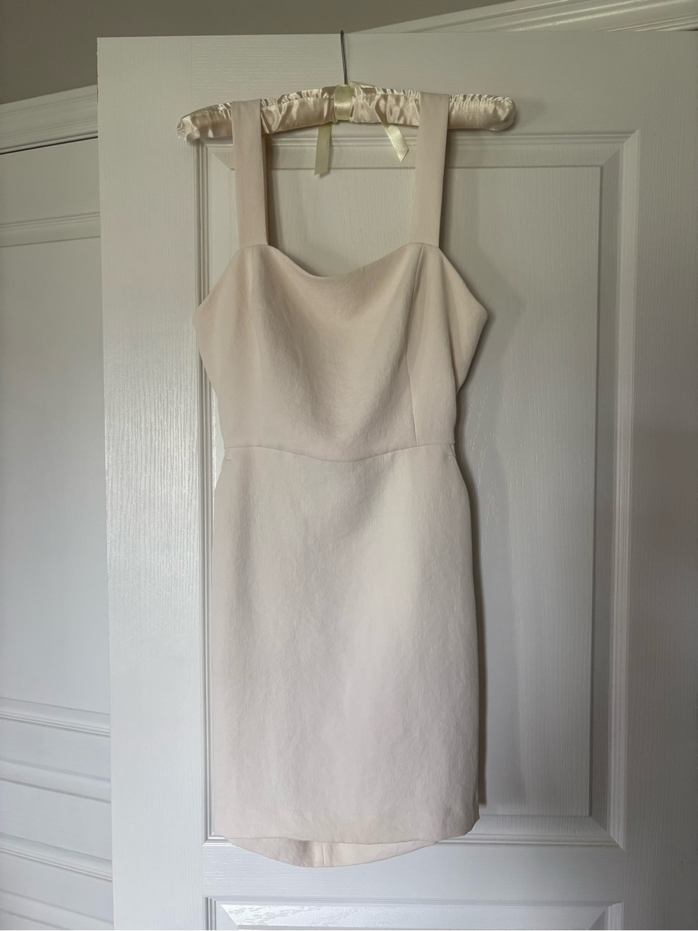 Wilfred Cream Aperature Mini Dress